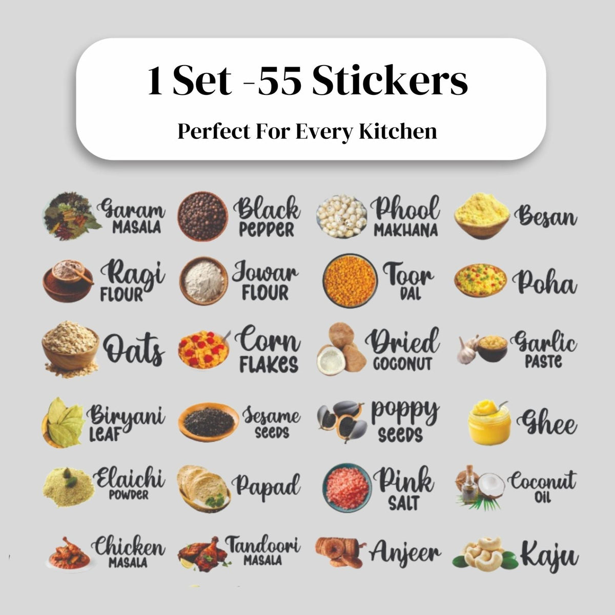 3D Waterproof Kitchen Stickers