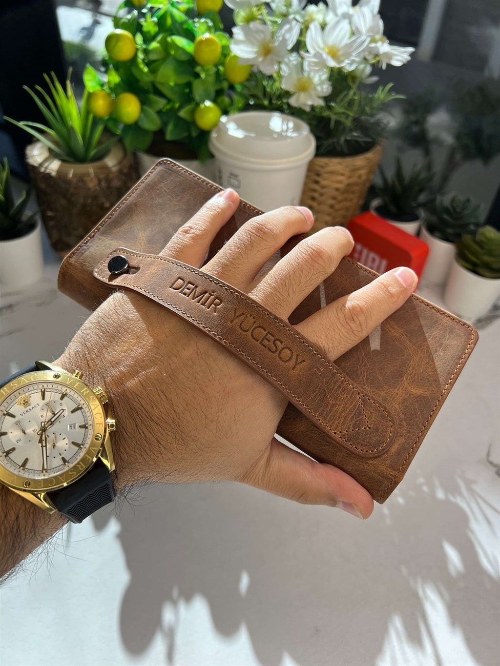 NUMAESH LEATHER LONG WALLET FOR MEN