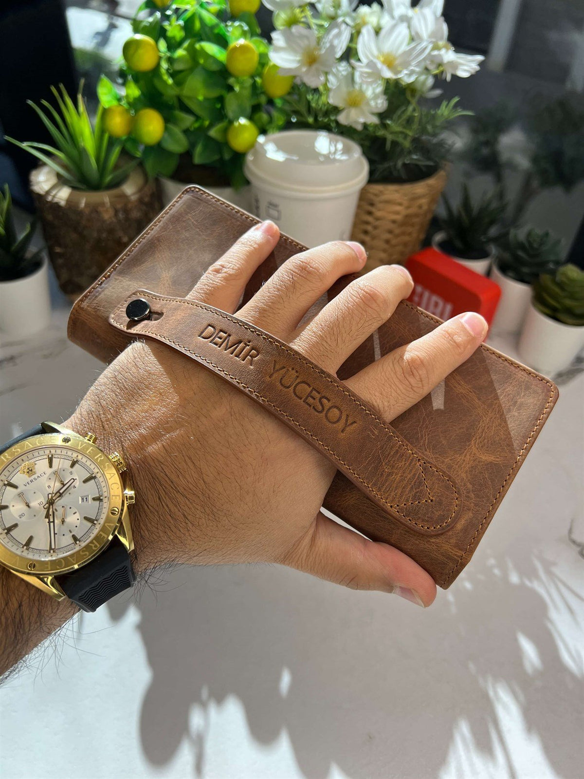 NUMAESH LEATHER LONG WALLET FOR MEN